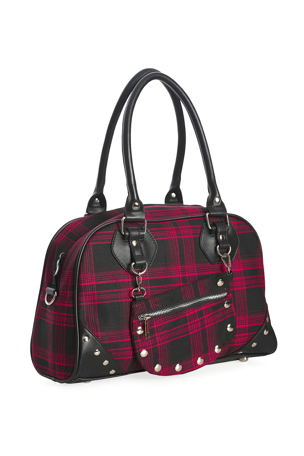 WARREN PLAID HANDBAG