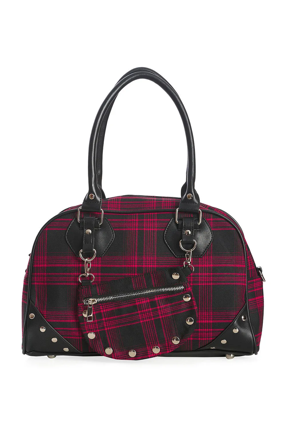 WARREN PLAID HANDBAG