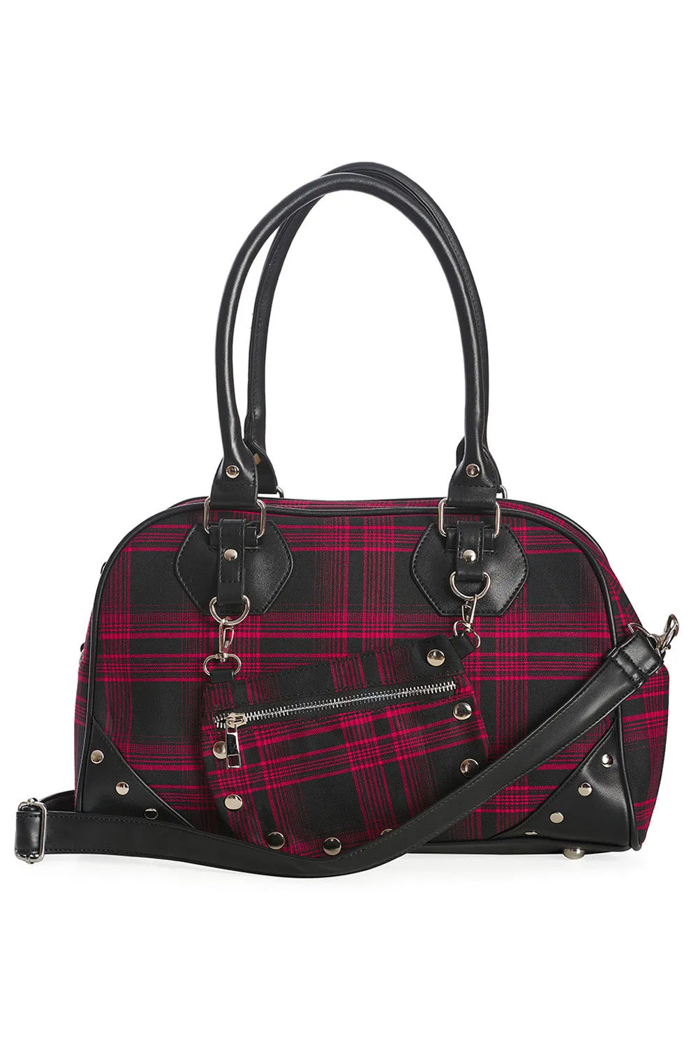 WARREN PLAID HANDBAG