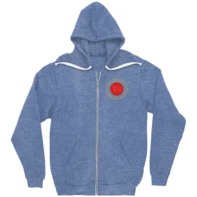 Warrior Pose Zip-Front Hoodie