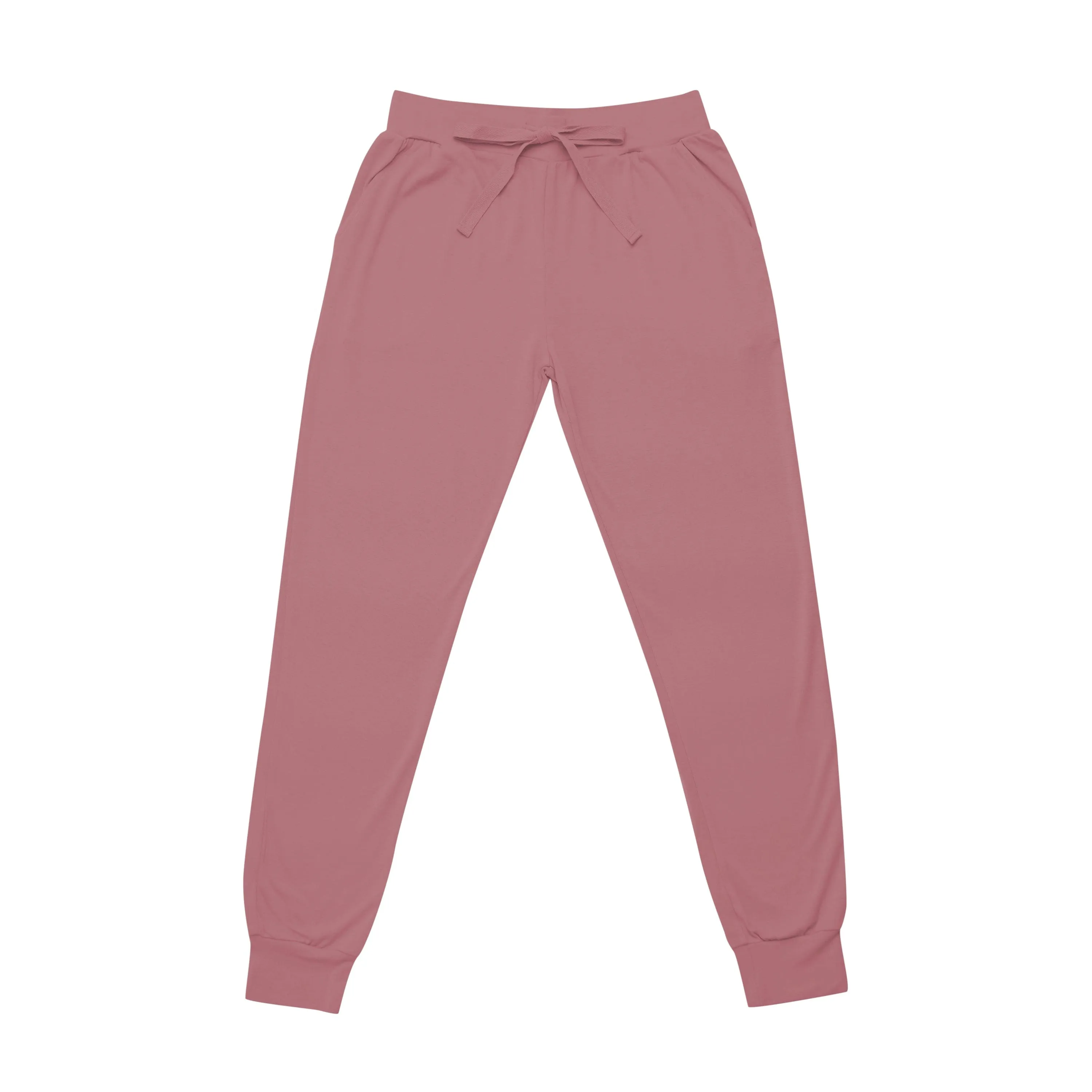 Women's Bamboo Jersey Jogger Pant in Dusty Rose