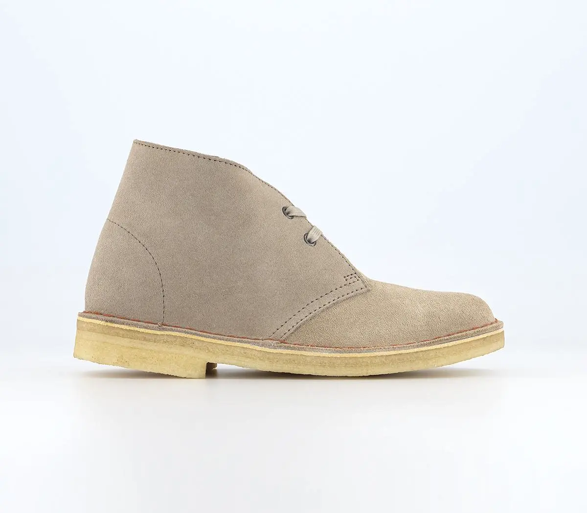 Womens Clarks Originals Desert Boots Sand Suede