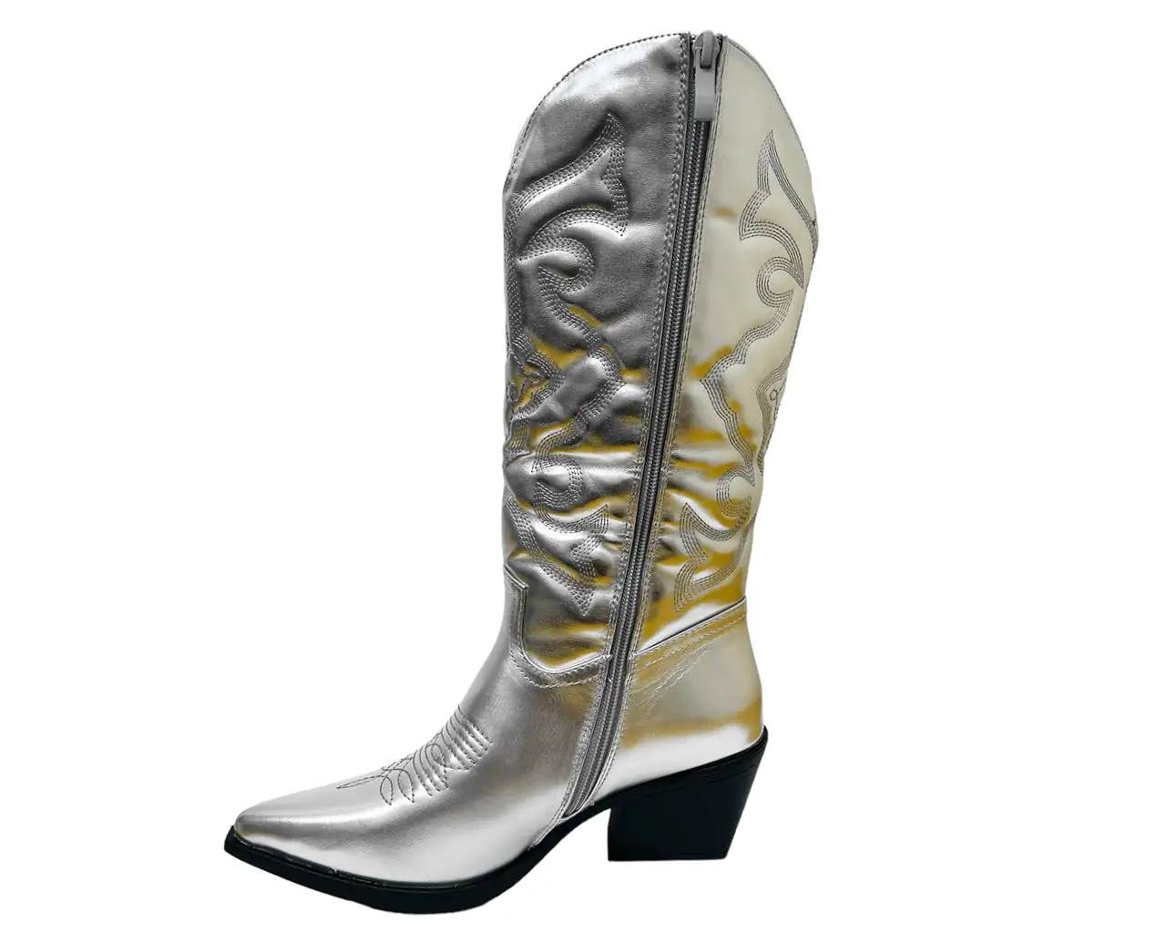 Women's Western Cowboy Embroidered Long Boots