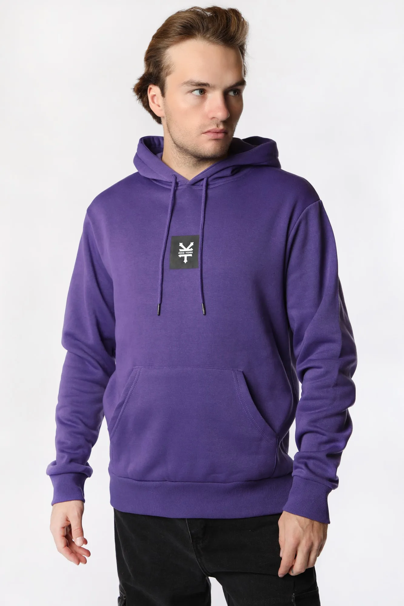 Zoo York Mens Square Logo Hoodie