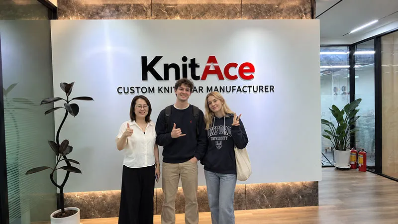UK Fashion Brand Discussing Bulk Sweater Production with a Knitwear Manufacturer