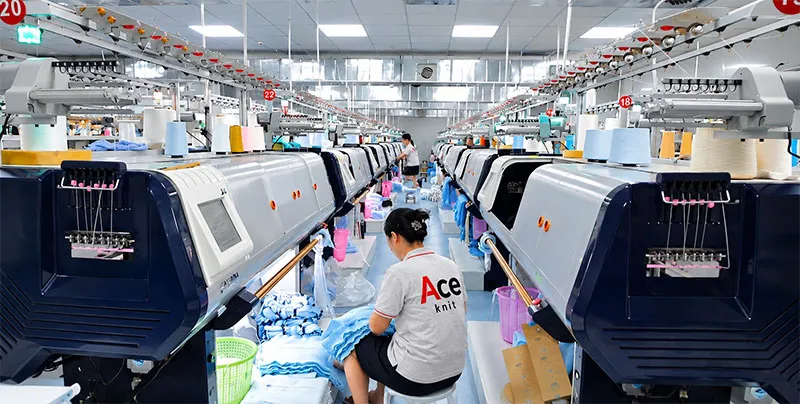 Sweater Manufacturer Bulk Production Workshop | Knitwear Factory Floor